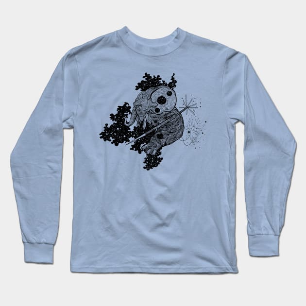 elephant in outer space Long Sleeve T-Shirt by roman_v61